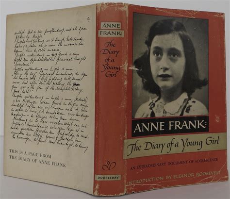 Anne Frank The Diary Of A Young Girl By Frank Anne Near Fine