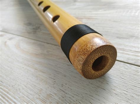 Quenacho Flute Wooden Mouthpiece Of Ebony Key In D Etsy