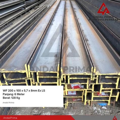 Jual New Wf X Meter Besi Baja Iwf Wide Flange Beams Kota