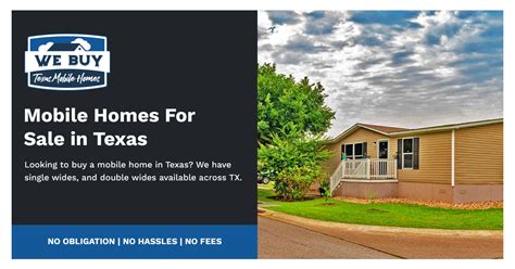 Single & Double Wide Mobile Homes For Sale in Texas | We Buy Mobile Homes Texas