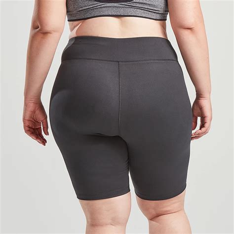 Bcg Women S Bermuda 10 In Plus Size Bike Short Academy