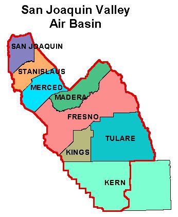 Data Display Emission Inventory Data San Joaquin Valley