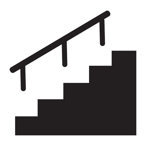 stairs icon logo vector design template 36877519 Vector Art at Vecteezy