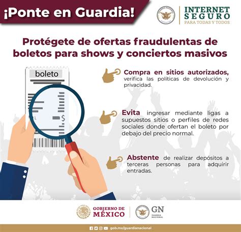 Recomendaciones Para Prevenir Fraudes Ante La Venta De Boletos Falsos