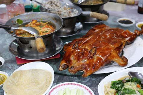 Whole Roasted Suckling Pig At Tang Jai Yoo Roast Suckling Food