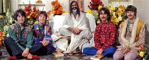 The Beatles In Northern India At The Ashram Of Maharishi Mahesh Yogi