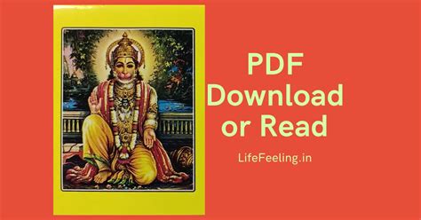 Hanuman Chalisa By Gita Press Pdf Download Lifefeeling