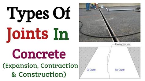 3types Of Joints In Concretefull Explain In Hindi Youtube