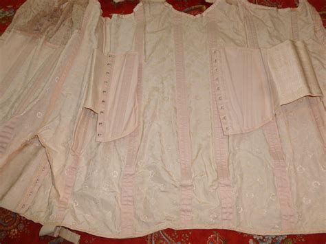 Vintage Corselette Bra Girdle S S One Piece B Gem