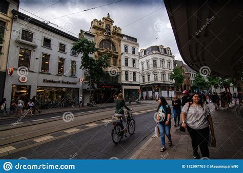 Antwerp Flanders Belgium August The Old Meat Market Is A