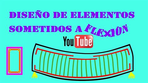 Dise O De Elementos Sometidos A Flexi N Youtube