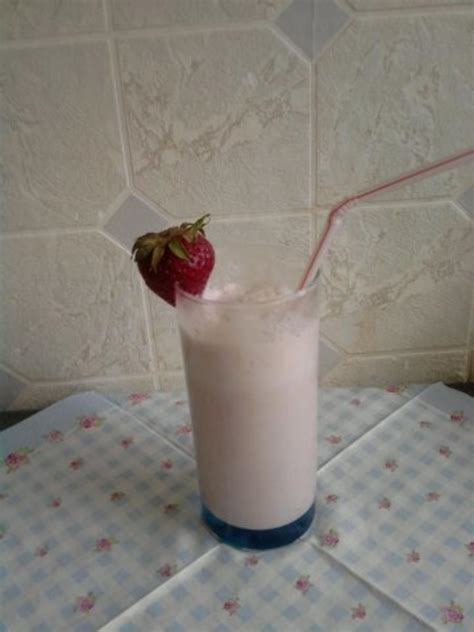 Strawberry Milchshake Rezept Mit Bild Kochbar De