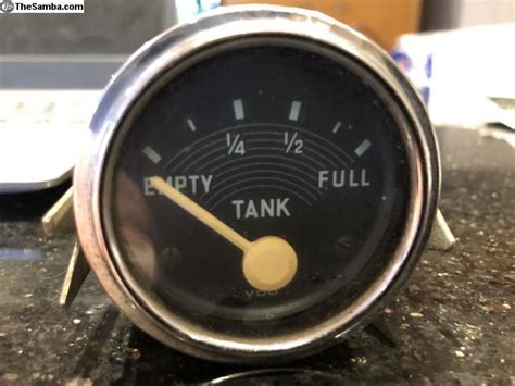 Thesamba Vw Classifieds Lowlight Karmann Ghia Gas Or Fuel Gauge