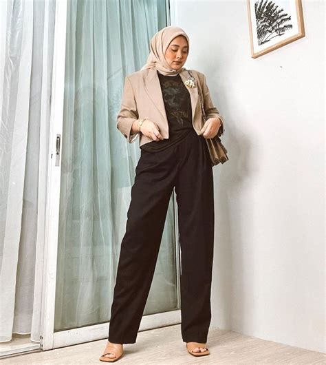 Blazer Office Look Hijab Atelier Yuwa Ciao Jp