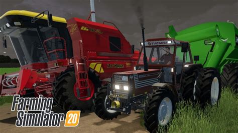 Cosecha De Habas De Soja Farming Simulator 20 Argentina Santi Y Games