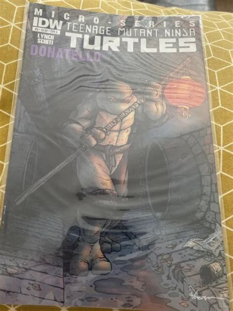 Idw Comics Teenage Mutant Ninja Turtles Micro Series 3 Donatello Tmnt