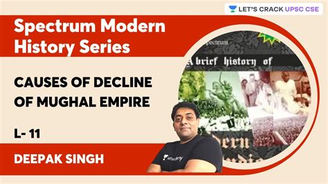 Spectrum Modern History Series Causes Of Decline Of Mughal Empire