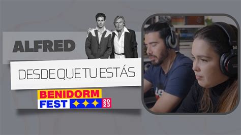 Reacción DESDE QUE TU ESTÁS ALFRED Análisis realización y puesta en