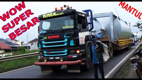 Big Truck Truk Trailer Scania Hino Faw Izusu Car Carier Motor Mobil