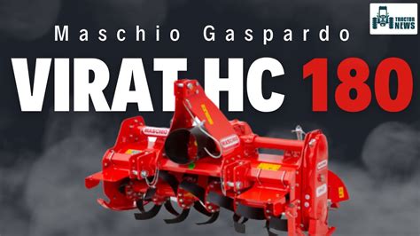 Maschio Gaspardo Virat HC 185 Rotavator जनए पर जनकर Maschio क