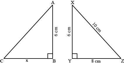 Triangles ABC And BCD Are Both Right Angled Triangles Calculate The