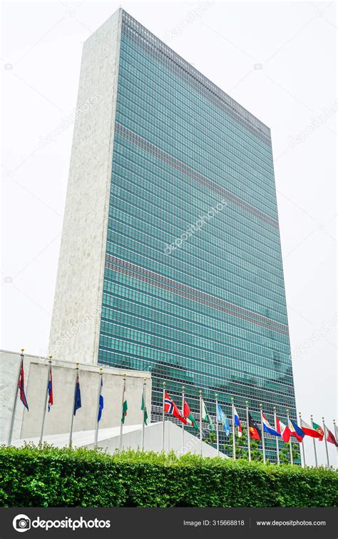 United Nations Headquarters New York Usa – Stock Editorial Photo ...