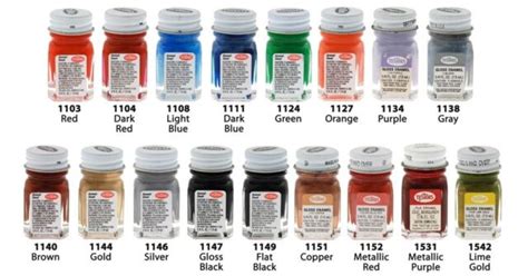 Testors Enamel Paints 1 4 Oz Bottle Over 40 Colors Available Ebay