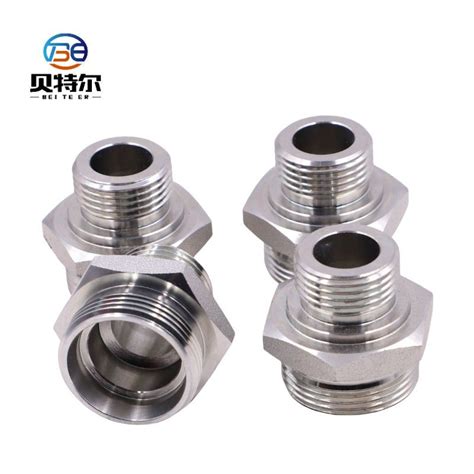 Metric Thread Bite Type Tube Fitting Adapter Metric Adapters And