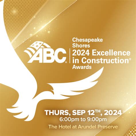 2024 Excellence In Construction And Safety Awards Banquet Events Associated Builders And