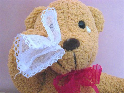 wallpapers teddy bear crying wallpaper cave