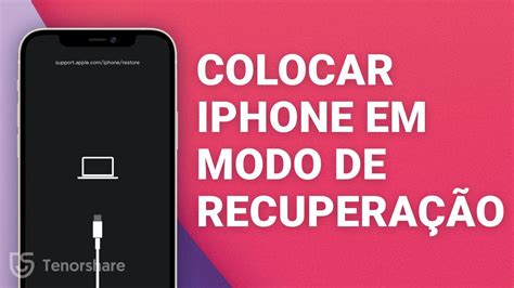 Como colocar o iPhone em Modo de Recuperação 100 FUNCIONANDO YouTube