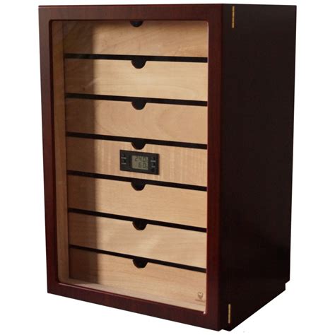 Germanus Veter Cigar Humidor With Digital Hygrometer For Cigars