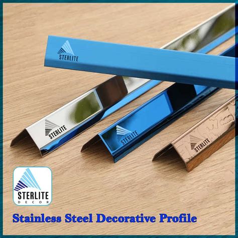 Sterlite Decor Stainless Steel L Profiles At Rs 500 Piece Stainless