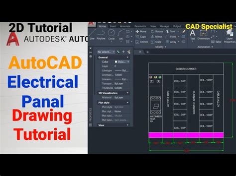 Autocad Electrical Control Panel Board Drawing Tutorial For Off