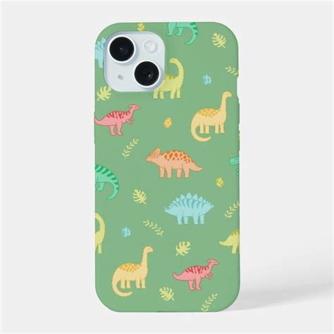 Dino IPhone 15 Case Zazzle In 2024 Gaming Wall Art Dinos Craft Party