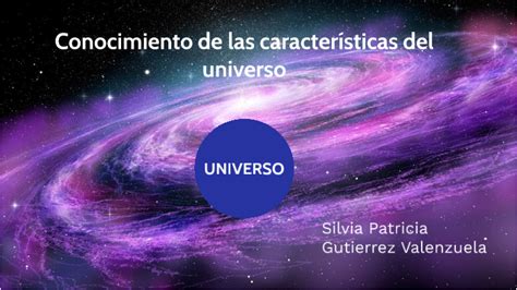 Conocimiento De Las Caracteristicas Del Universo By Silvia Patricia