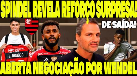 SPINDEL CONFIRMA CONTRATAÇÃO SURPRESA NO FLAMENGO NEGÓCIO CONFIRMADO