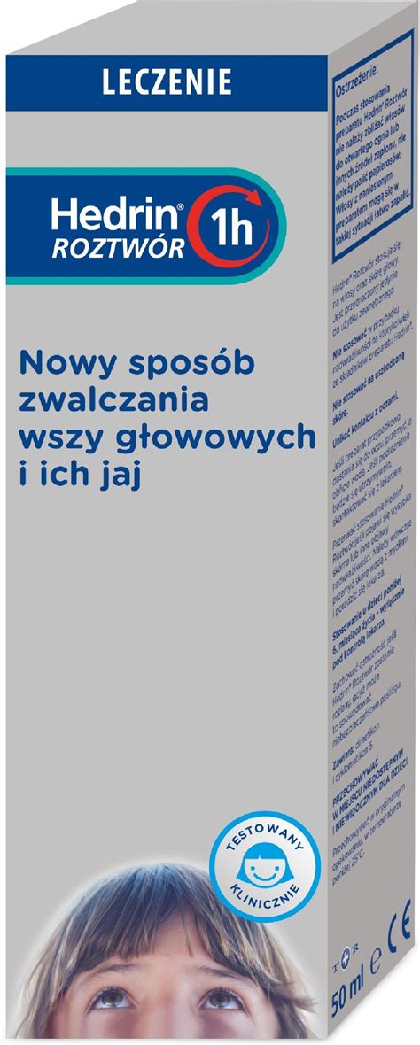 Hedrin płyn przeciw wszawicy 50ml Opinie cena na Ceneo pl