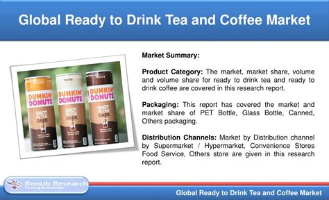 Ppt Ready To Drink Tea And Coffee Market Will Be Us Billion