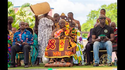 ASANTEHENE LAUNCHES HEAL KOMFO ANOKYE PROJECT YouTube