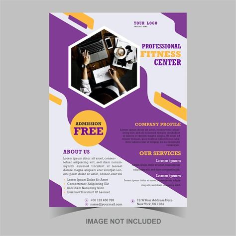 Premium Vector Corporate Business Flyer Design Modern Vector Template