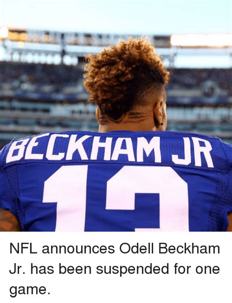 Funny Odell Beckham Jr Memes Of On Sizzle