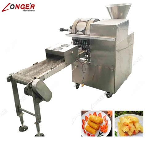 Ethiopian Automatic Injera Making Machine Spring Roll Skin Egg Roll