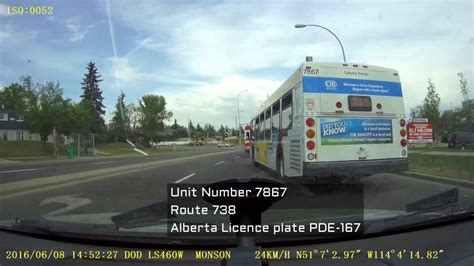 Calgary Transit Bus Driver Fail Youtube