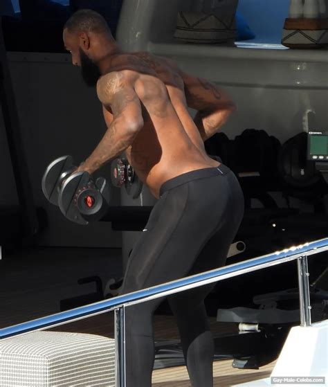 Lebron James Shows His Muscle Body During Workout The Men Men