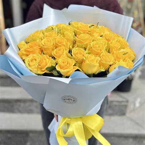 Yellow Roses Bouquet Birthday