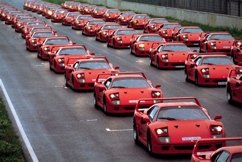 A feast of Ferrari F40