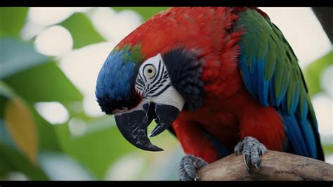 Scarlet Macaw Parrot Photo | JPG Free Download - Pikbest