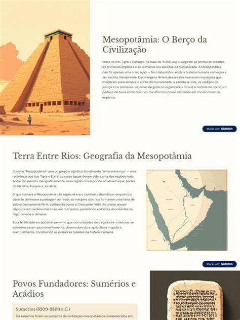 Por Que A Mesopotâmia É Considerada O Berço Da Civilização - Mesopotâmia: Berço da Civilização | PDF | Mesopotâmia | Suméria