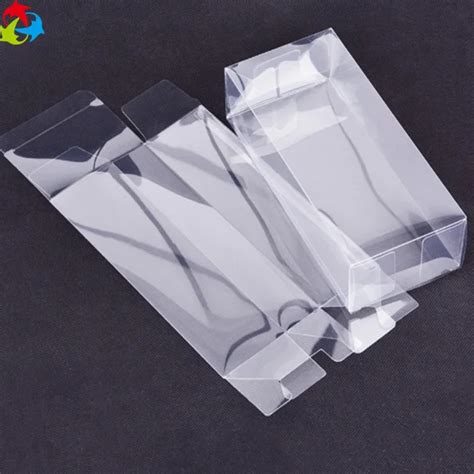 Custom Disposable Clear Plastic Folding Packaging Box For Toy Packing